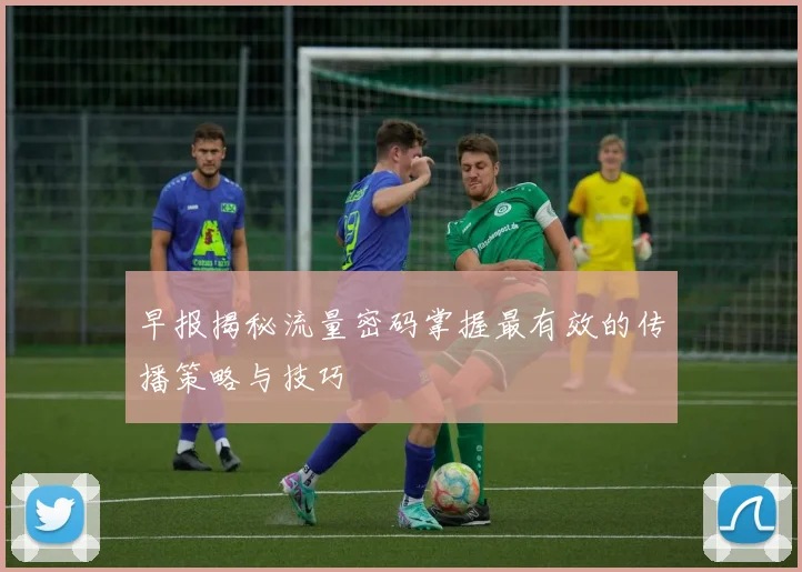 早报揭秘流量密码掌握最有效的传播策略与技巧